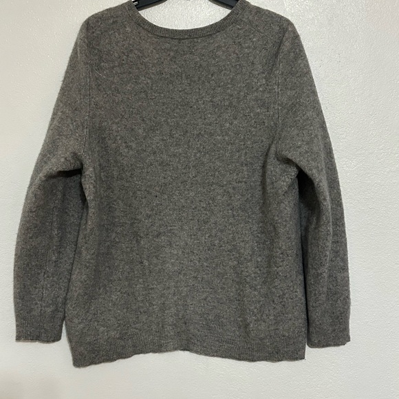 Cashmere Club Room Luxury Man’s Sweater, size XL, Gray Color, 100% Cashmere - Picture 6 of 10